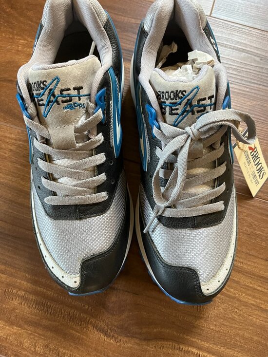 Brooks Beast 1 Snorkel Blue Retro Sneakers NWT Men\'s 8.5 stability walking shoes main image 11